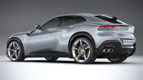 Ferrari Purosangue 2023 3d Model Cgtrader