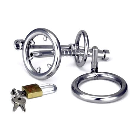 Male Bondage Chastity Device Stainless Steel Cock Cage Bdsm Chastity