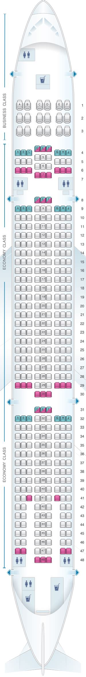 Seat Map Hi Fly Airbus A330 900 Seatmaestro