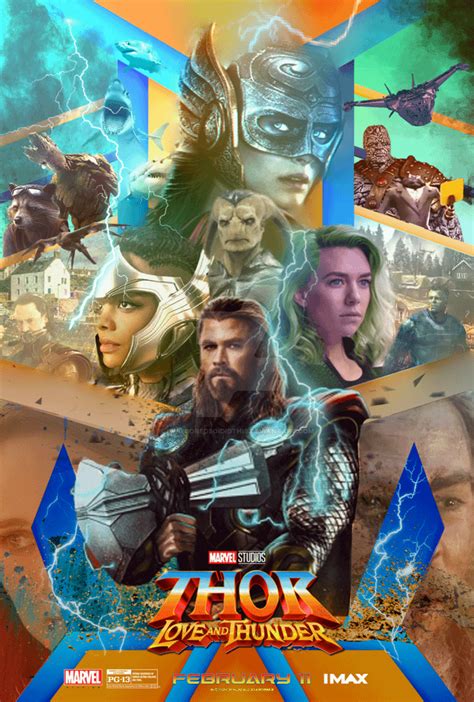 Thor Love And Thunder Poster By Me Rmarvelstudios