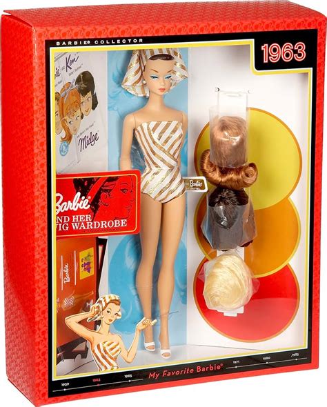 きせかえ Barbie Collector My Favorite Barbie Barbie And Her Wig Wardrobe By Barbie ・ハウス