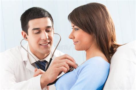 Doctor And Female Patient Stock Image Image Of Patient 8481635