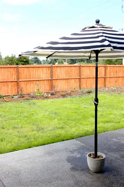 Maybe you would like to learn more about one of these? DIY Patio Umbrella Stand Tutorial