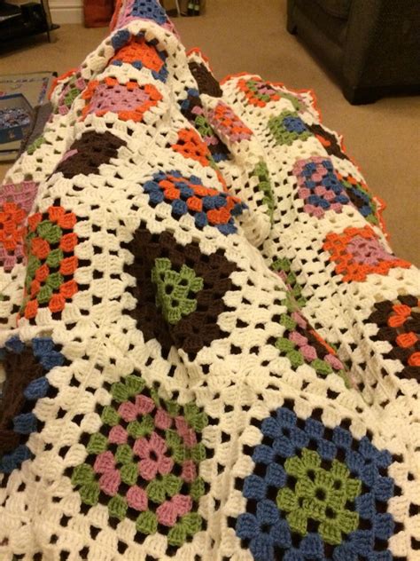 My First Granny Square Crochet Blanket Made With Stylecraft Special Dk