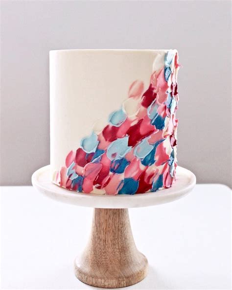 This Spatula Painted Cake By Cakebycourtney Is Such A Unique And
