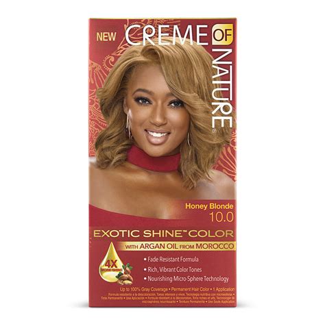 Creme Of Nature Exotic Shine Color Hair Color Honey Blonde