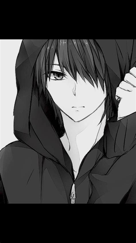 Shop from 1000 unique anime boy hoodies and sweatshirts on redbubble. Cutie anime guy with hoodie | Cute anime boy, Anime guys