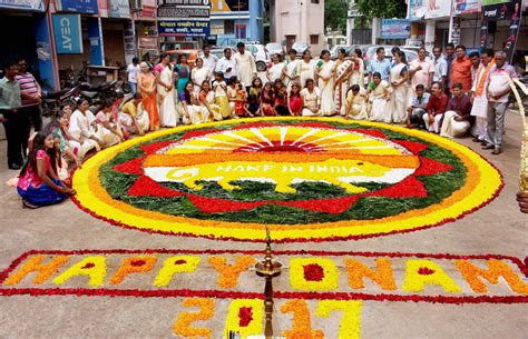 I wish all your family members and especially you, a happy onam and tiruonam. Colours of Onam: Food, flowers, festivities- The New ...