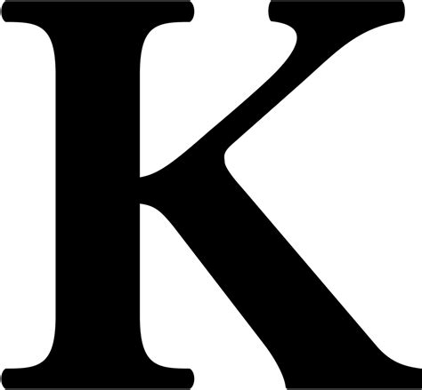 Download Huruf K Clipart Letter Font Letter Font Alphabet Huruf