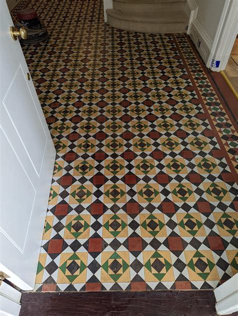 Victorian Tiled Hallway Renovated Ready For House Sale In Exmouth