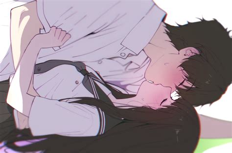 Chitanda Eru And Oreki Houtarou Hyouka Drawn By Mery Yangmalgage