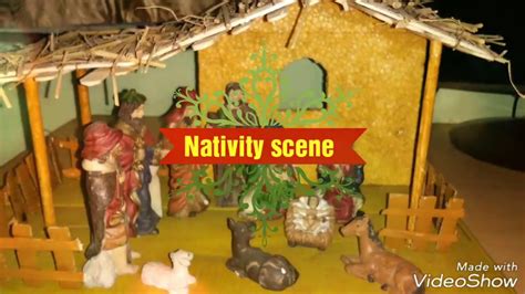 How To Build Nativity Scene Stable Youtube