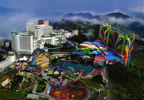 The integrated hill resort represents a. Genting Theme Parks