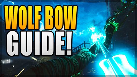 Wolf Bow Upgrade Guide Bo3 Zombies Youtube