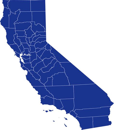 California Map Guide Of The World