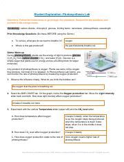 Comments and help with gizmos student exploration cell energy cycle answer key. Photosynthesis Lab Gizmo.pdf - Name Shaan Andhavarapu Date ...