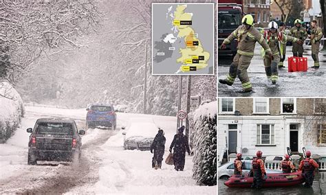 Freezing Rain And Snow To Bring Ice Chaos Across Uk Drivers Warned To