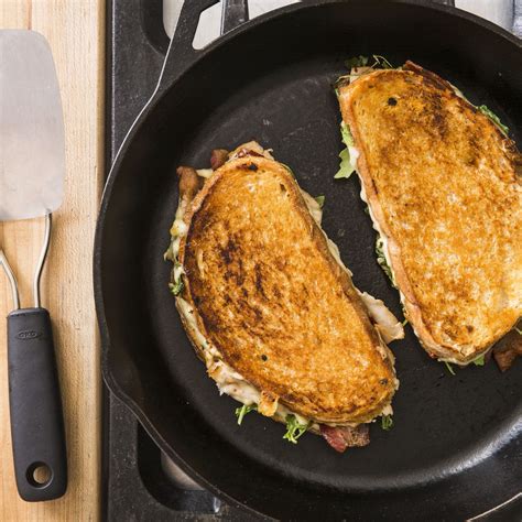 Maybe you would like to learn more about one of these? Cast-Iron Smoked Turkey Club Panini - Americas Test ...