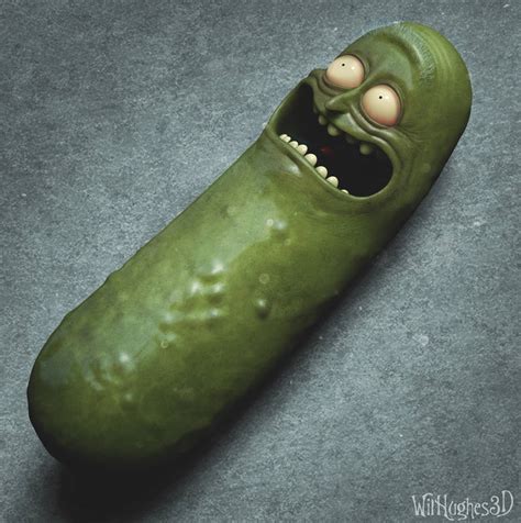 Pickle Rick By 90swil On Deviantart