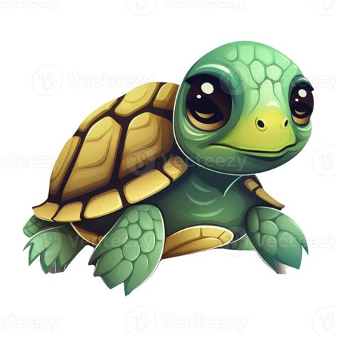 Cute Turtle 23529745 Png
