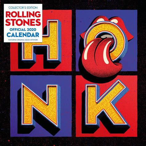 Rolling Stones Record Sleeve Kalender 2020