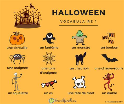Halloween | French vocabulary, Learn french, How to speak french