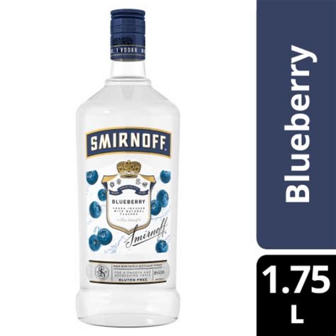 Smirnoff Blueberry Vodka Infused With Natural Flavors 175 L Food