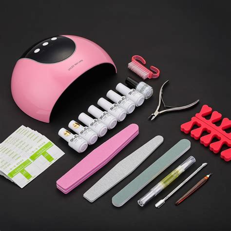 Professional Uv Gel Nail Set With Or Without Led Nail Lamp Manicure