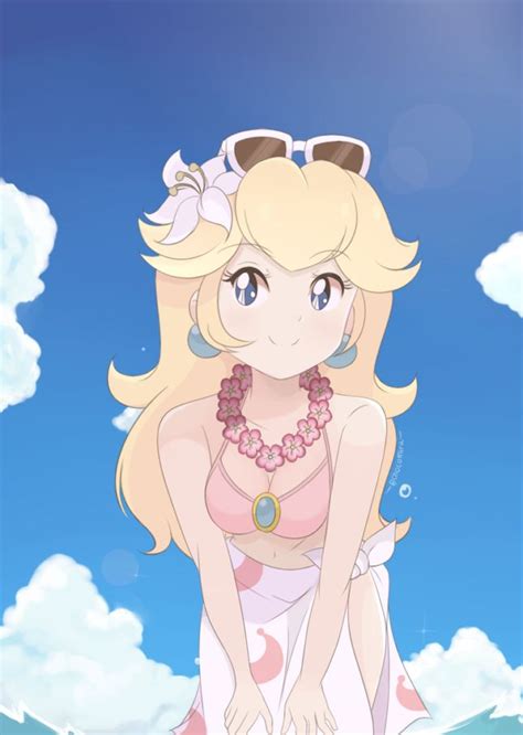 Princess Peach Swimsuit By Chocomiru02 Super Mario Art Super Mario Princess Mario Art