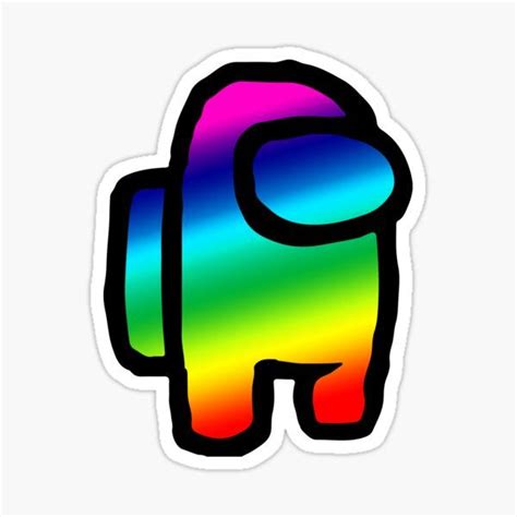 Among Us Rainbow Crewmate • Millions of unique designs by independent