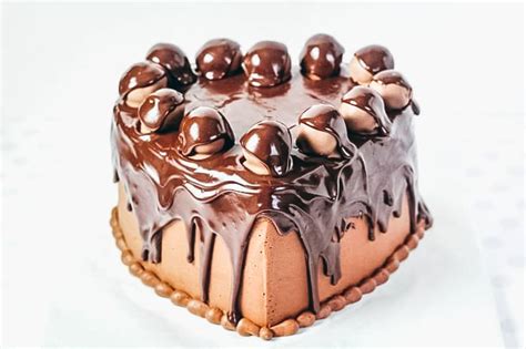 Chocolate Heart Cake Ball Cake With Pourable Ganache Recipe I Scream