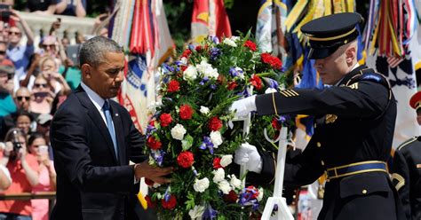 President Obama Honors Fallen Soldiers On Memorial Day