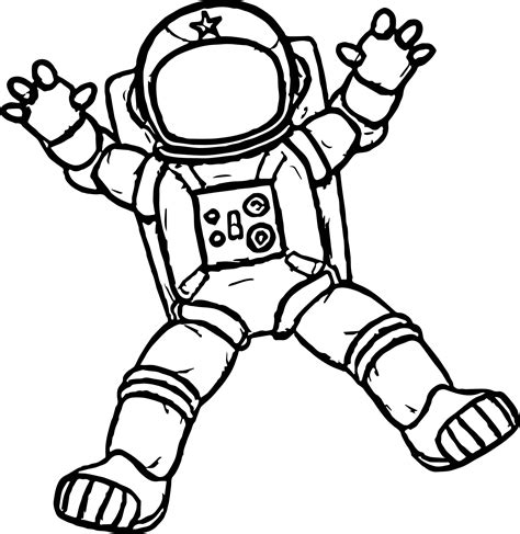Coloring is fantastic fun and our printable coloring pages have something for everyone. free printable astronaut coloring pages - XyzColoring