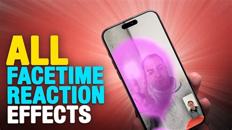 All Ios 17 Facetime Reaction Gestures Youtube