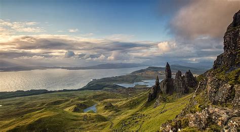 Hd Wallpaper Mountains Nature Isle Of Skye 4k Europe Scotland