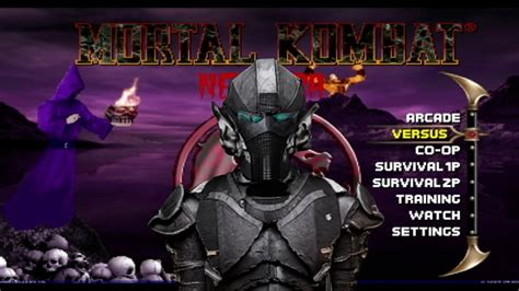 Mortal Kombat New Era Mugen Cyber Noob Saibot Youtube