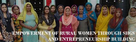 Empowerment Of Rural Women Through Shgs And Entrepreneurship Building Sukarya Ngo