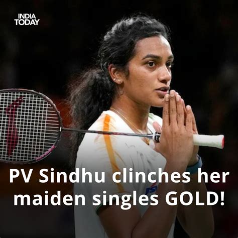 Indiatoday On Twitter Pvsindhu Defeated Canada S Michelle Li The Glasgow Champion To