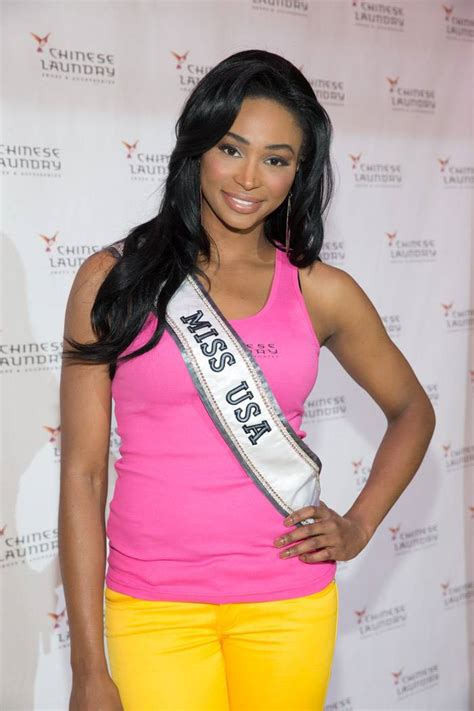Photos Miss Usa Nana Meriwether And The 51 Miss Usa Contestants Appear At Chinese Laundry