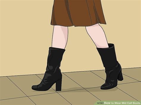 How To Wear Mid Calf Boots 13 Steps With Pictures Wikihow Life