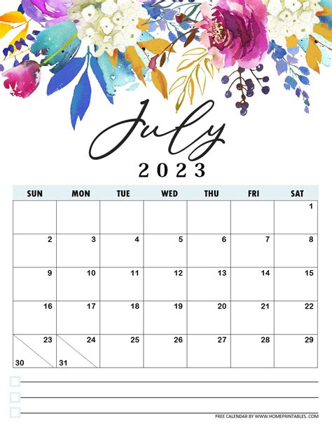 July Calendar Calendar Pages Modern Calendar Calendar Design Free