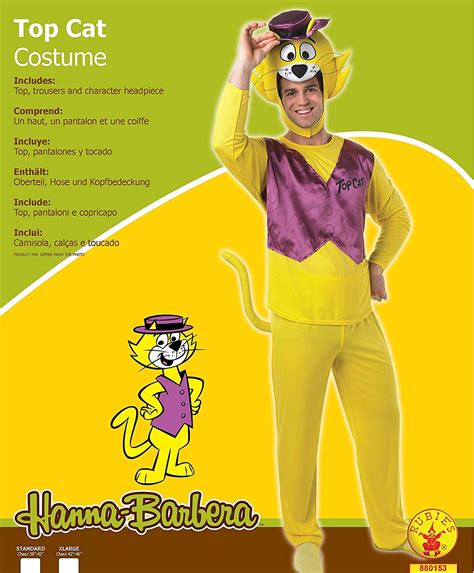 Rubies Official Top Cat Costume Adults Standard Size Toptoy