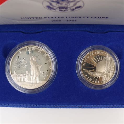 1986 Us Liberty Coin Proof Set Property Room