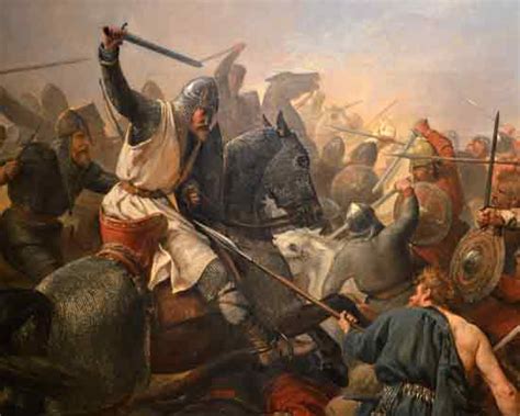The battle of stamford bridge was the result of a succession crisis in 1066 between three claimants to the english throne. The Battle of Stamford Bridge, detail, Peter Arbo