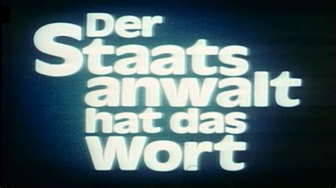 Der Staatsanwalt Hat Das Wort Tv Series 1965 1998 — The Movie Database Tmdb