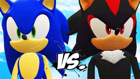 Shadow the hedgehog is a character appearing in sega's sonic the hedgehog video game franchise. SONIC VS SHADOW - SONIC THE HEDGEHOG VS SHADOW (SONIC BOOM ...