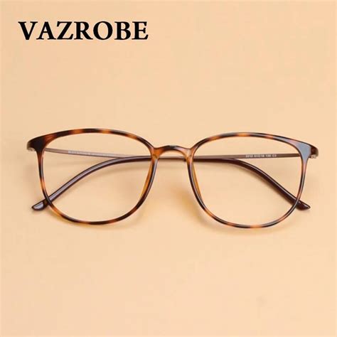 vazrobe tungsten glasses frame men women ultra light eyeglasses frames for spectacles