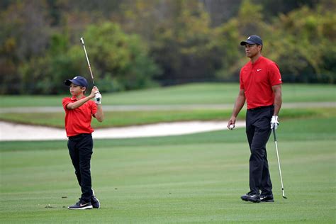 Tiger Woods Son Charlie Team Up At Pnc Championship The Athletic