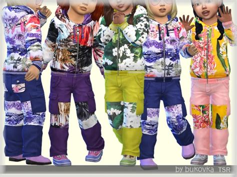 The Sims Resource Toddler Pants F By Bukovka • Sims 4 Downloads
