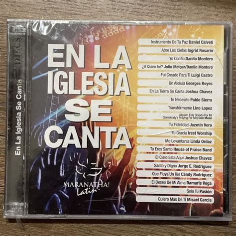 En La Iglesia Se Canta By Various Artists Cd Sep 2013 2 Discs